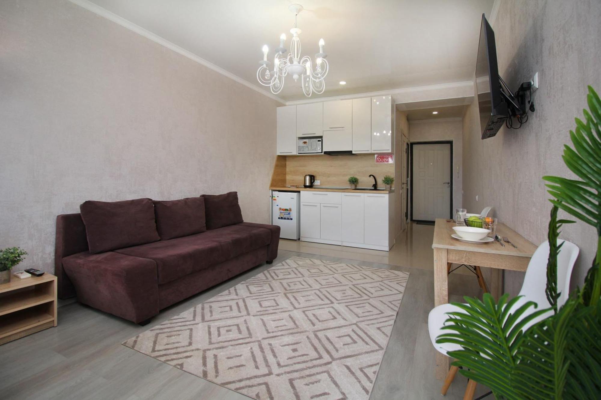 Almaty Cozy Apart Hotel Esterno foto