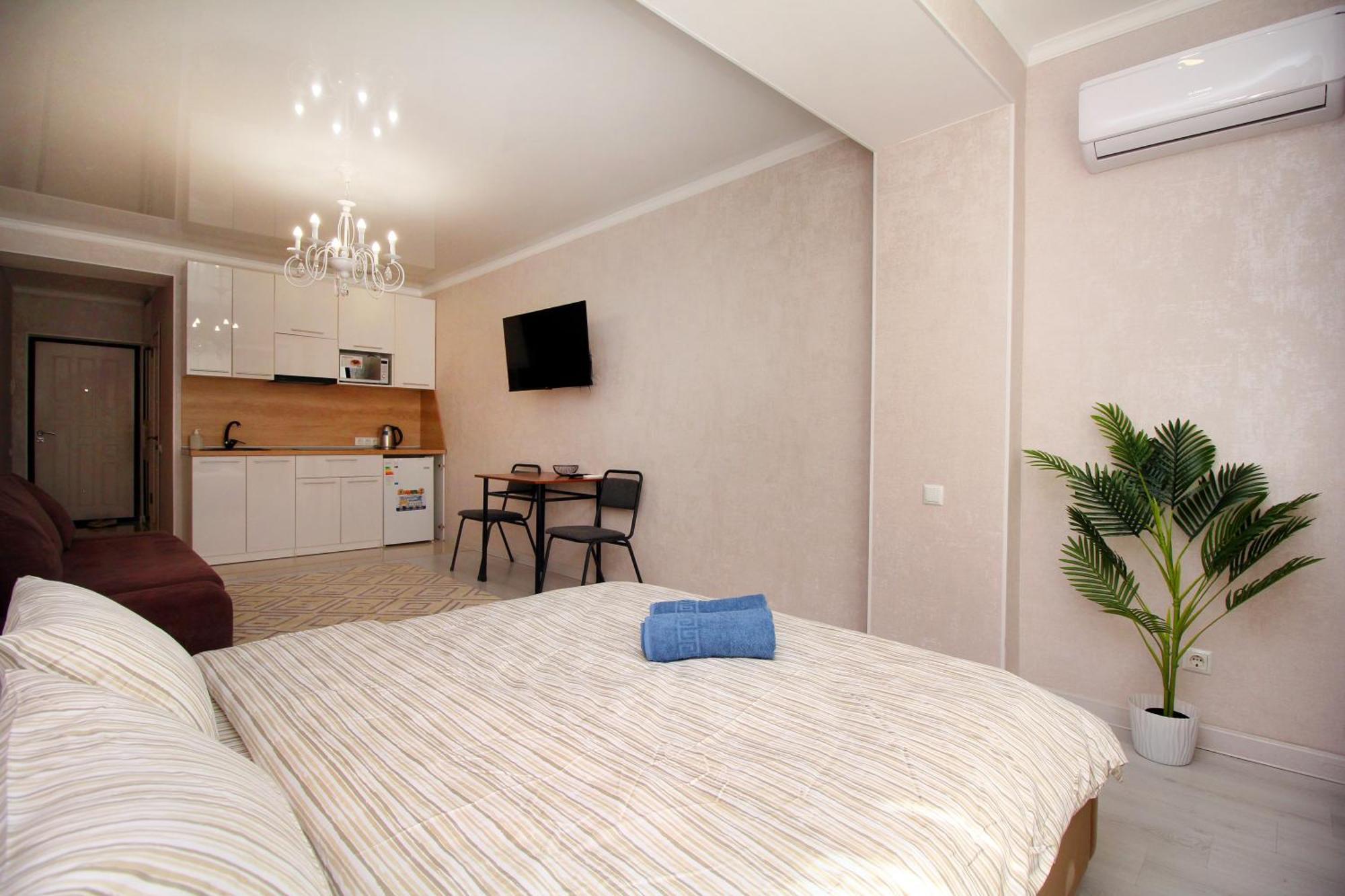 Almaty Cozy Apart Hotel Esterno foto
